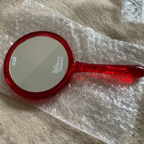 Melt Cosmetics Amor y Mariposas Butterfly Brush Set & Makeup Handheld Mirror NWT